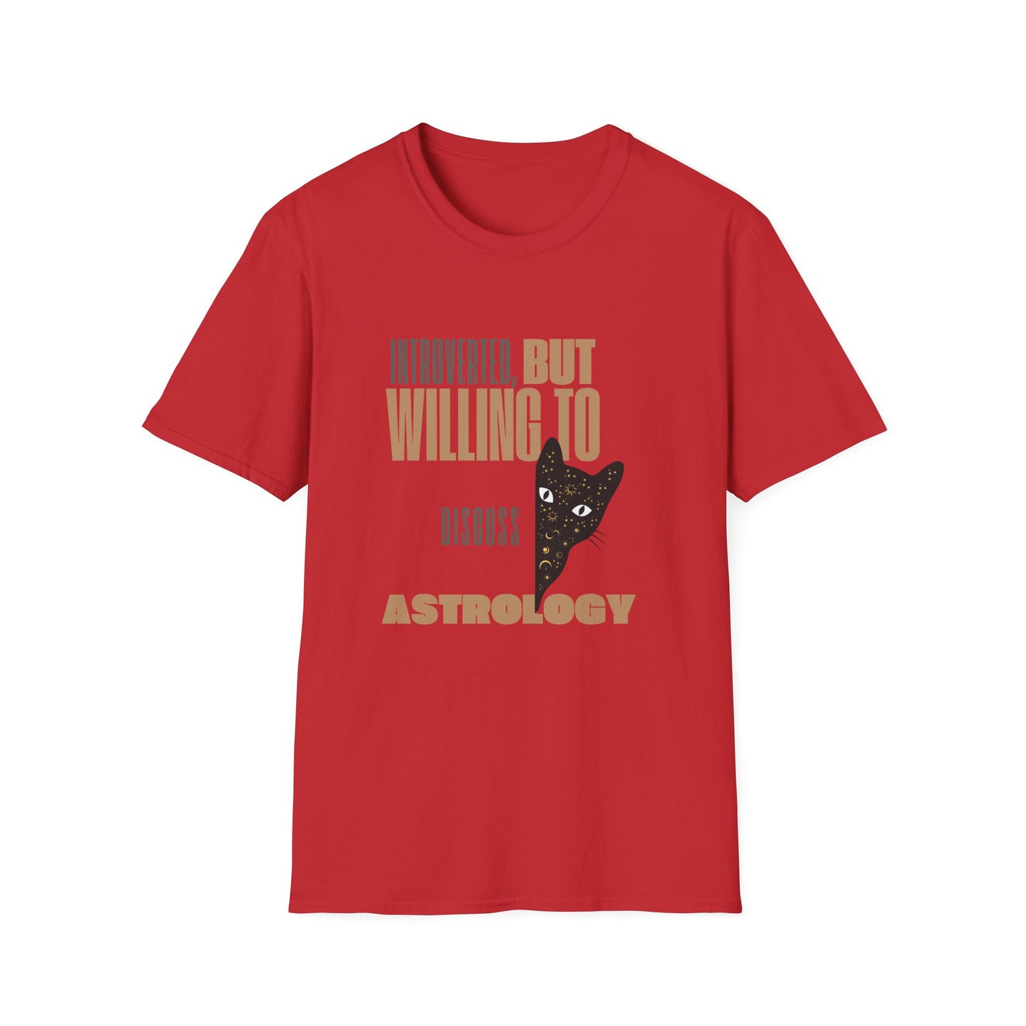 Introverted, But Willing To Discuss Astrology T-Shirt