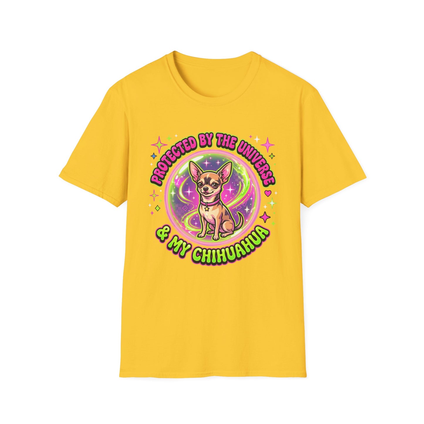 Protected By The Universe & My Chihuahua T-Shirt