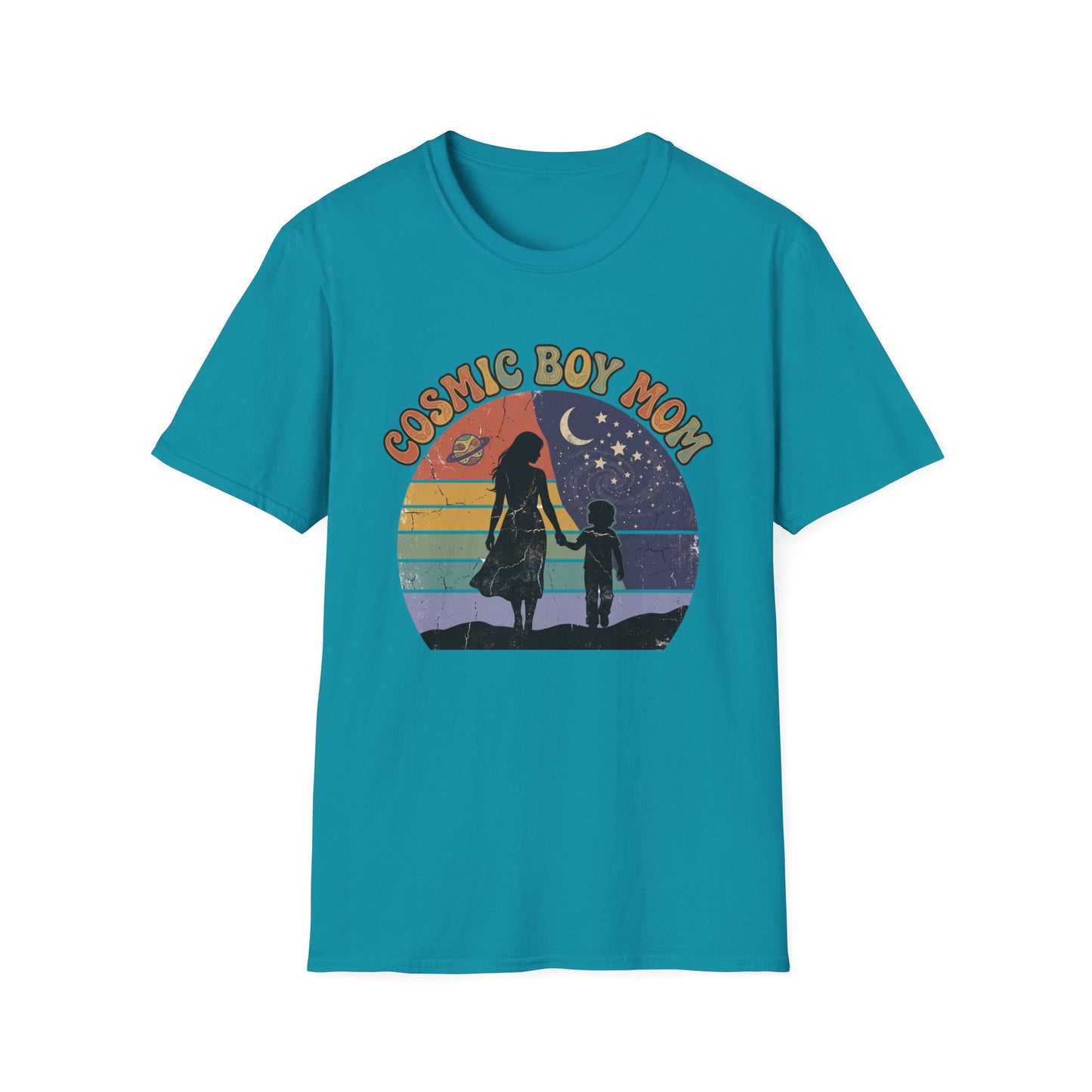 Cosmic Boy Mom T-Shirt