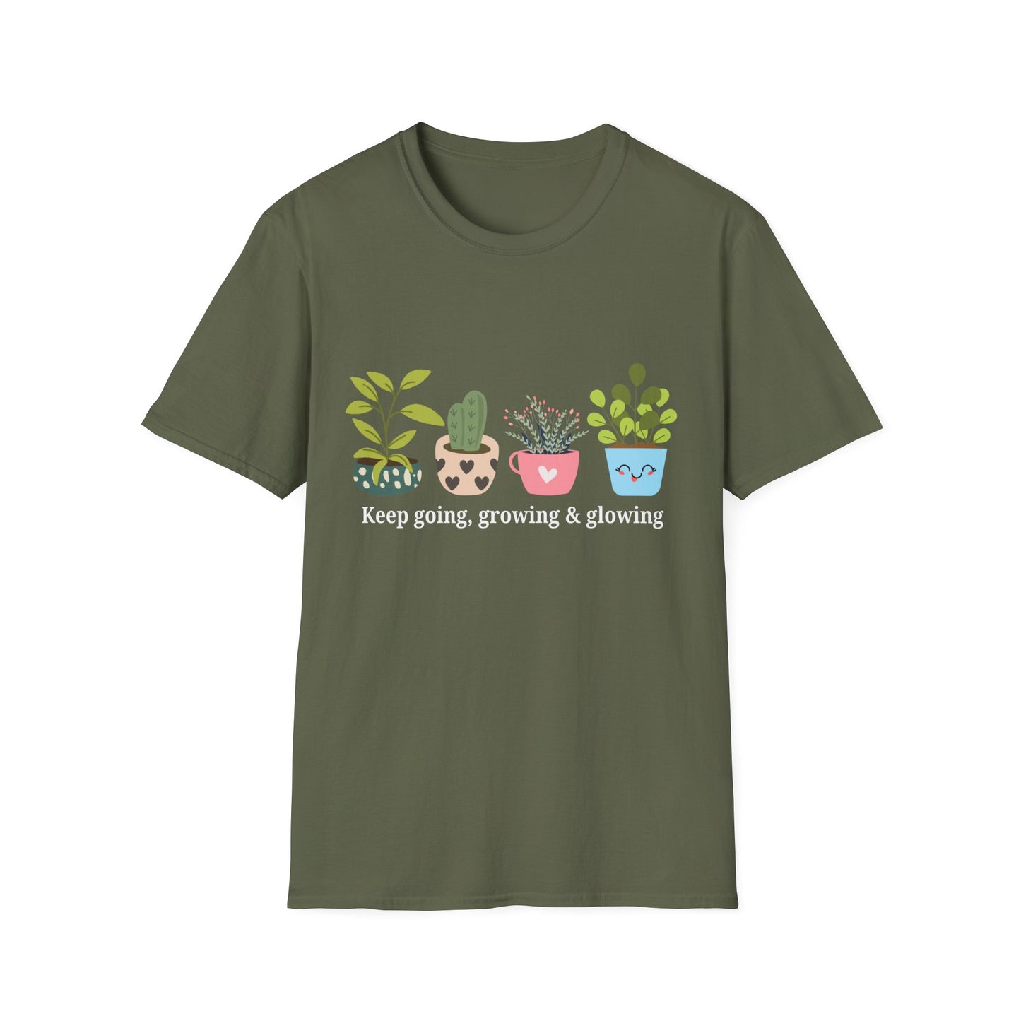 Keep Going, Growing, and Glowing T-Shirt
