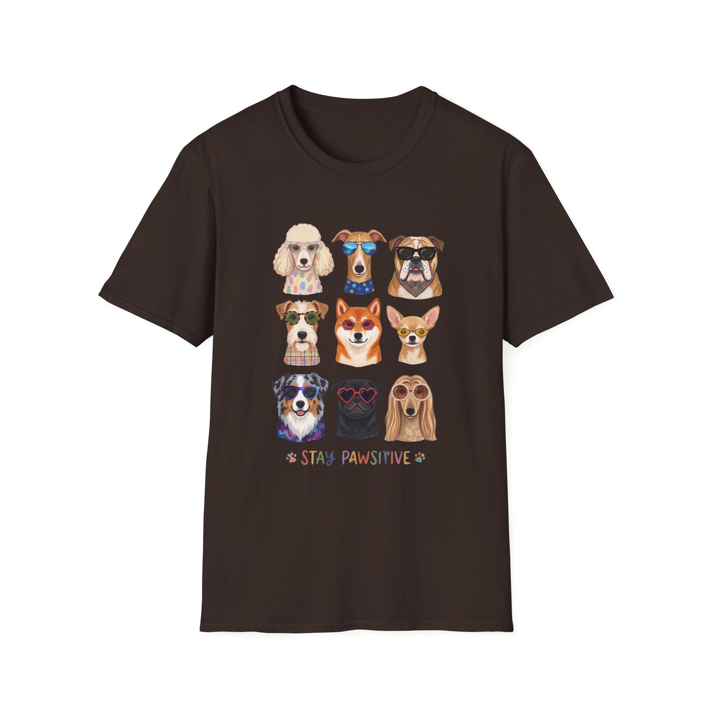 Stay Pawsitive T-Shirt