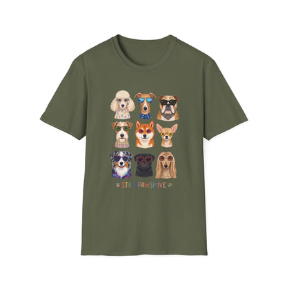 Stay Pawsitive T-Shirt