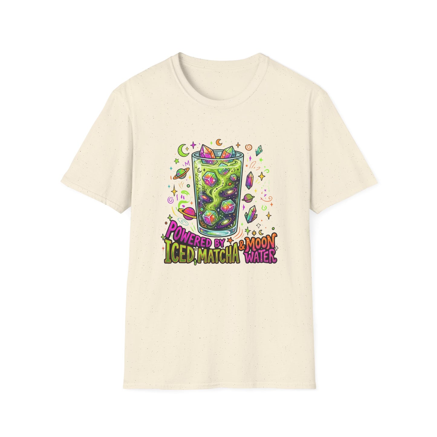 Powered By Iced Matcha & Moon Water T-Shirt