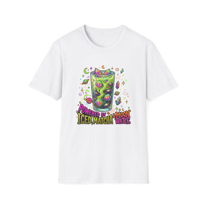 Powered By Iced Matcha & Moon Water T-Shirt