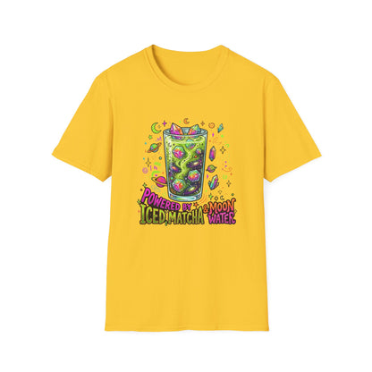 Powered By Iced Matcha & Moon Water T-Shirt
