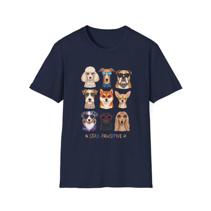 Stay Pawsitive T-Shirt