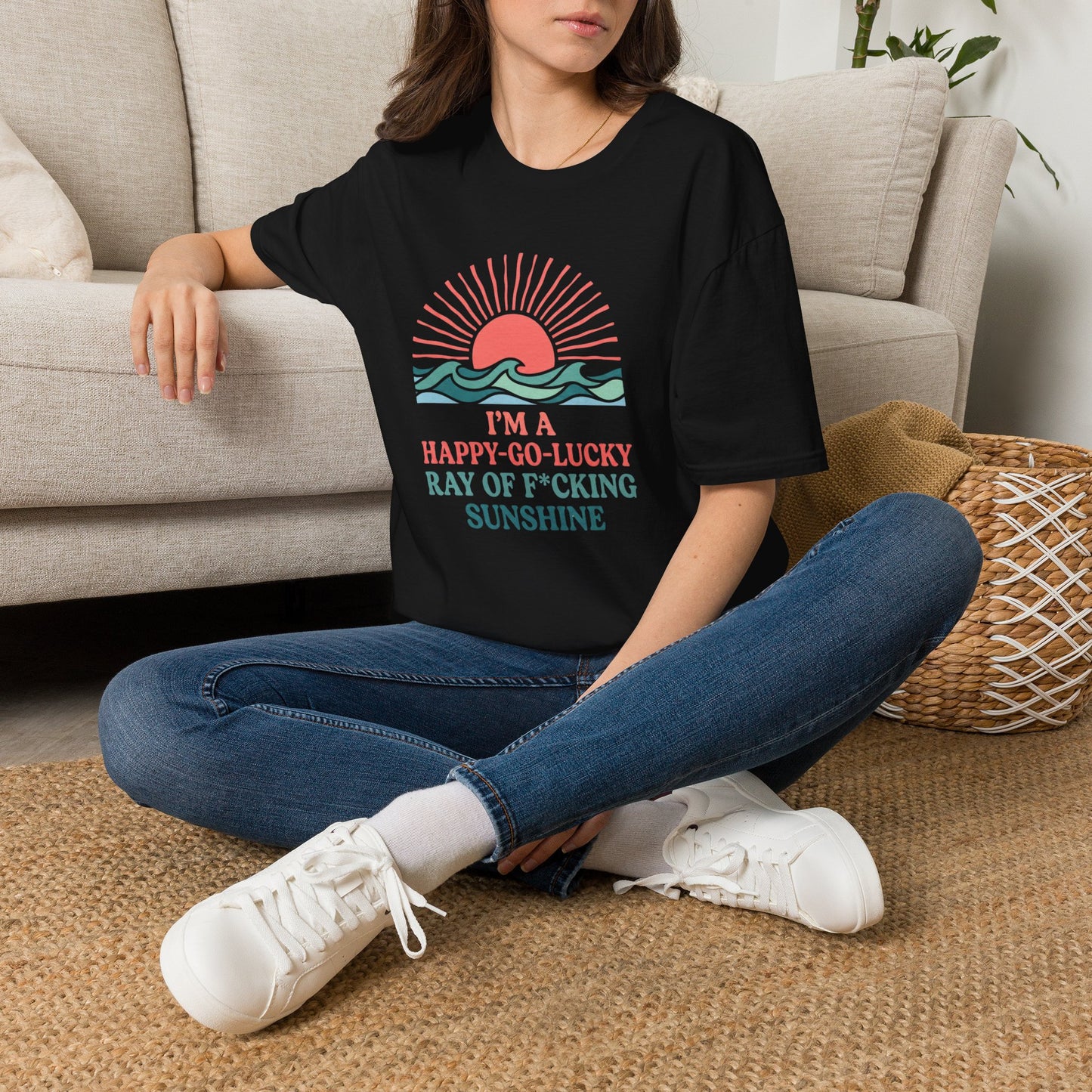 I'm A Happy-Go-Lucky Ray Of Sunshine T-Shirt
