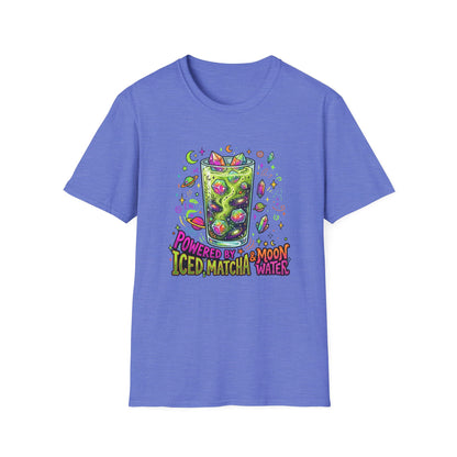 Powered By Iced Matcha & Moon Water T-Shirt