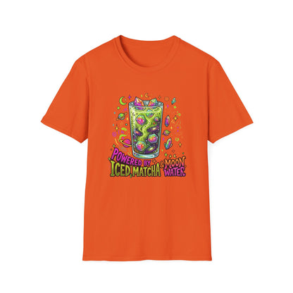 Powered By Iced Matcha & Moon Water T-Shirt