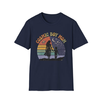 Cosmic Boy Mom T-Shirt