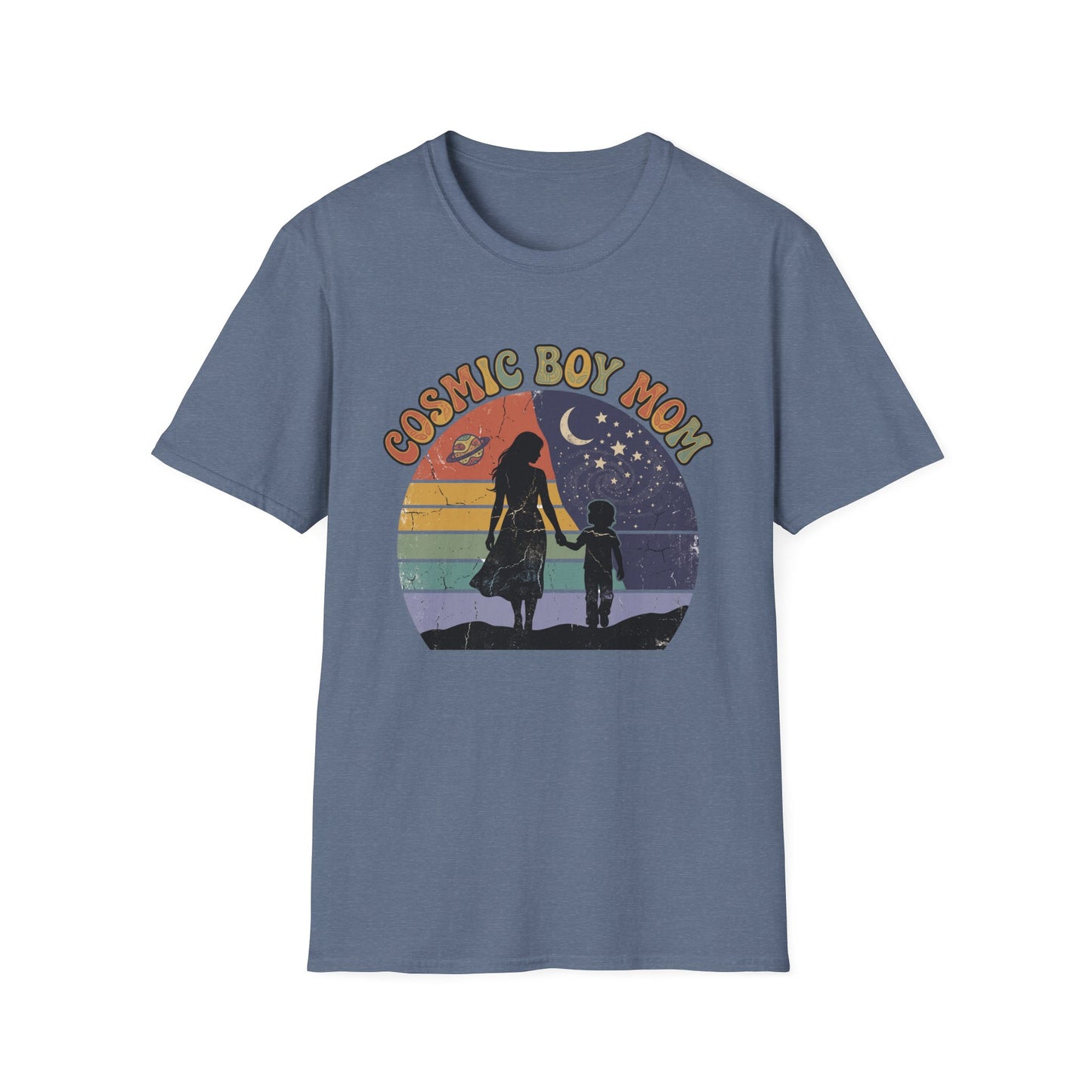 Cosmic Boy Mom T-Shirt