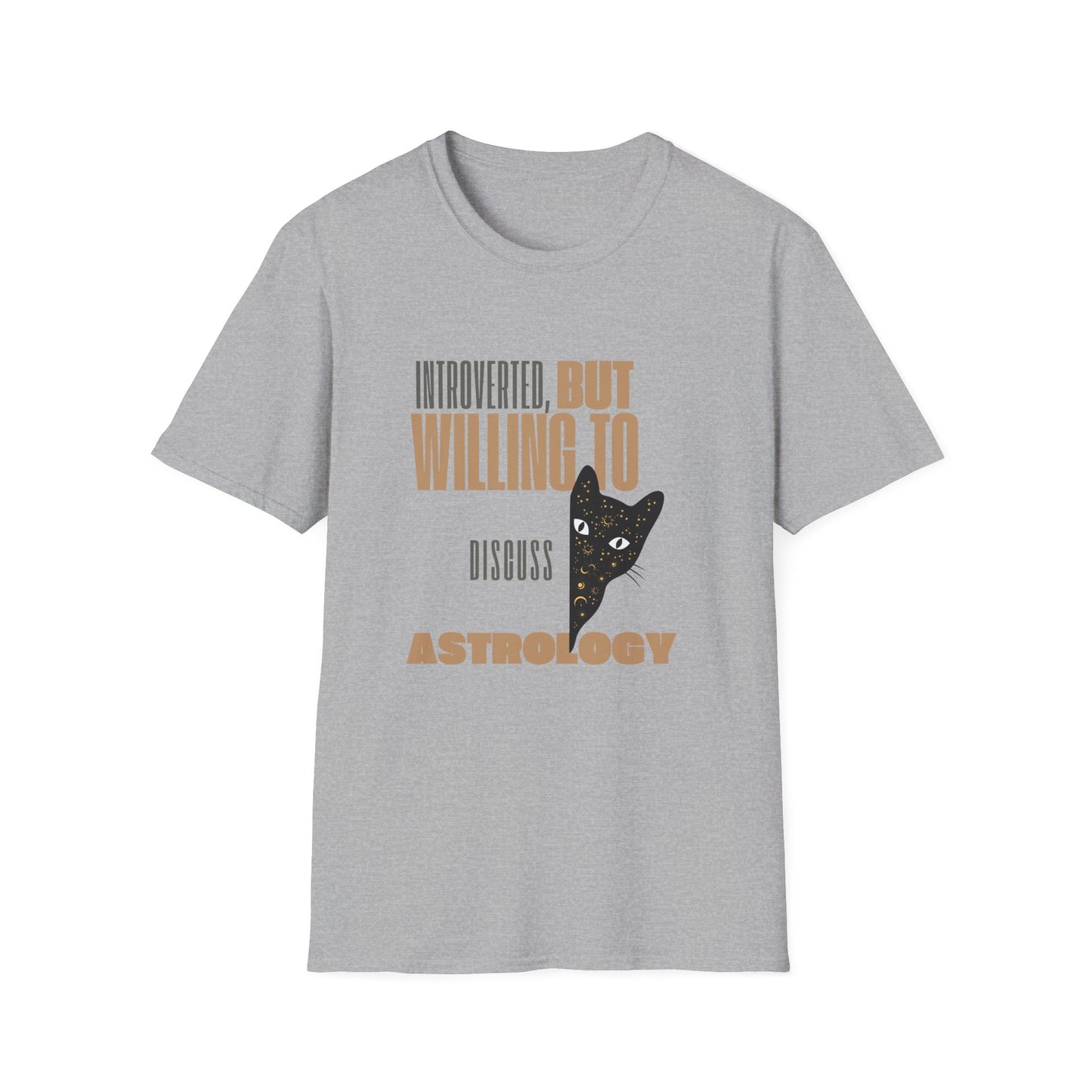 Introverted, But Willing To Discuss Astrology T-Shirt