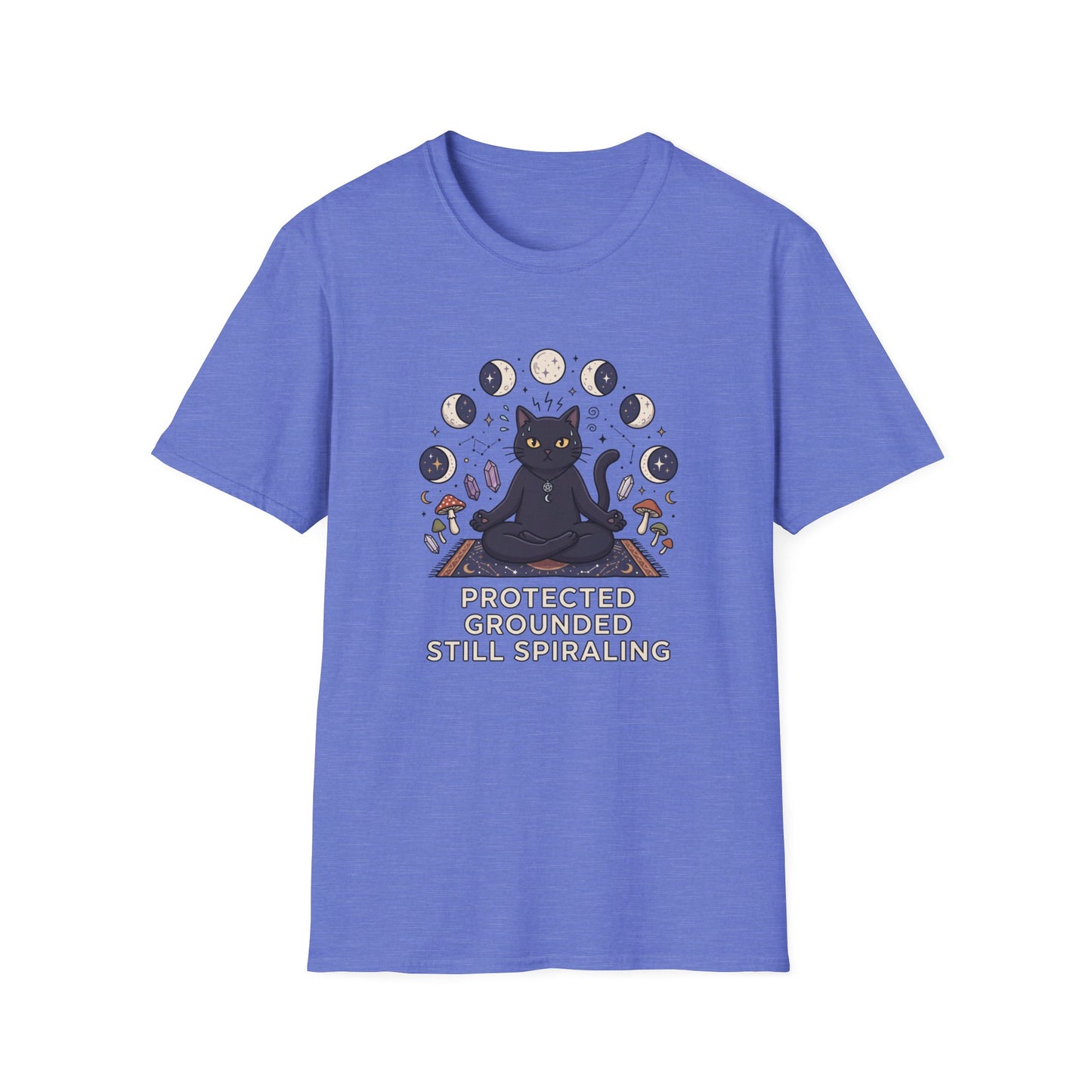 Protected. Grounded. Still Spiraling T-Shirt