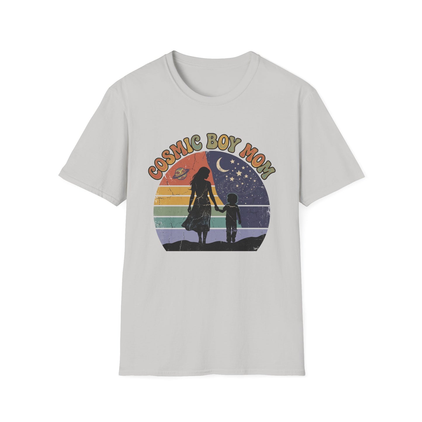 Cosmic Boy Mom T-Shirt