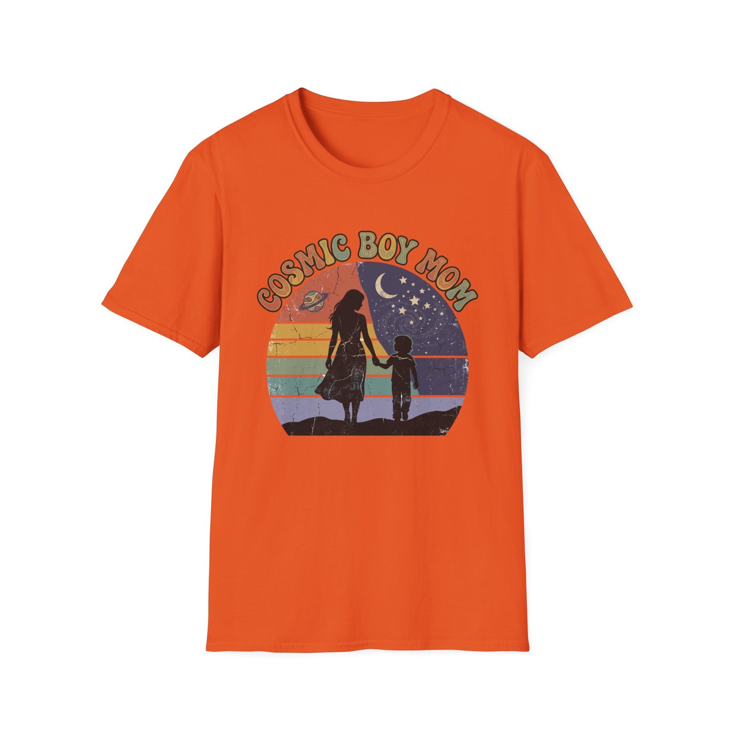 Cosmic Boy Mom T-Shirt