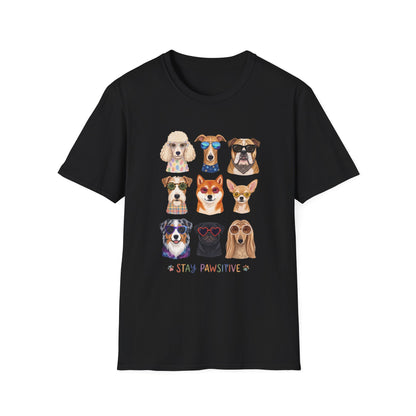 Stay Pawsitive T-Shirt