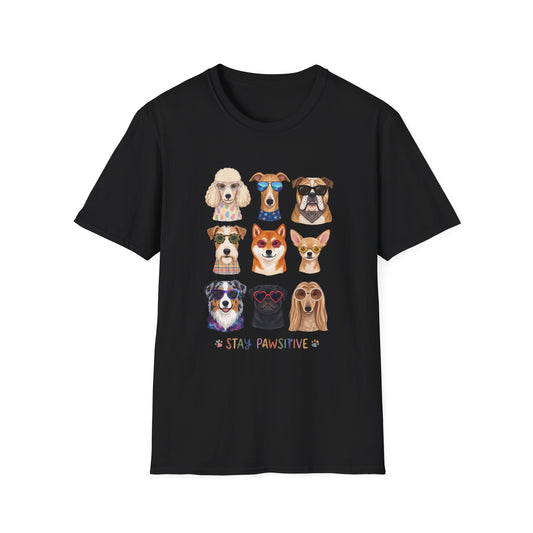 Stay Pawsitive T-Shirt
