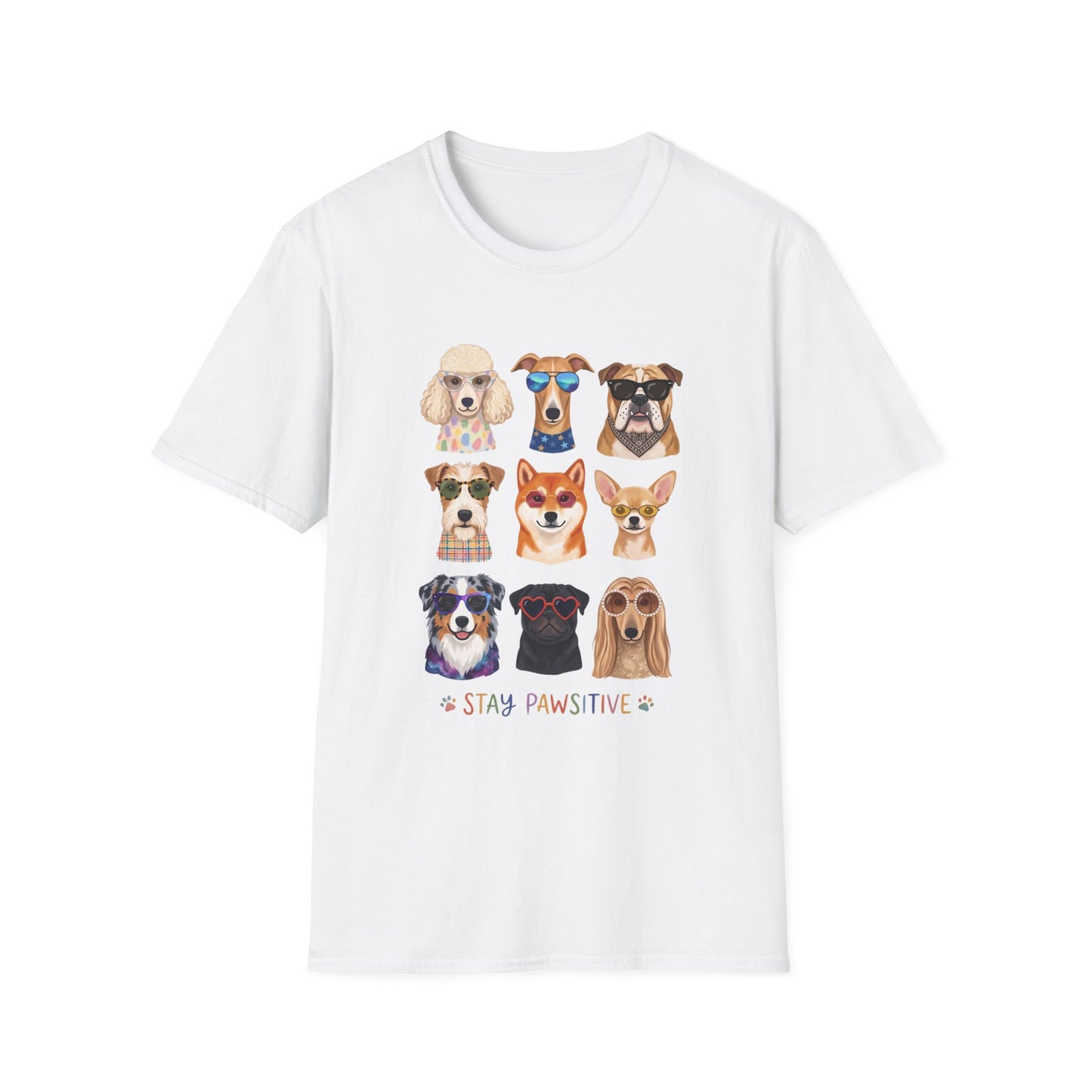 Stay Pawsitive T-Shirt
