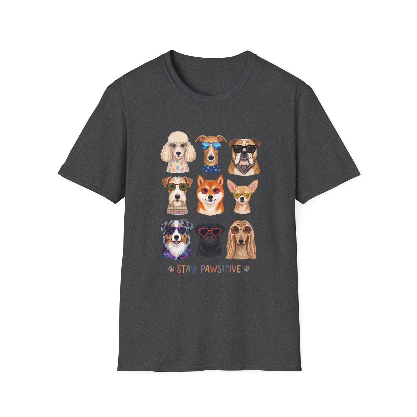 Stay Pawsitive T-Shirt