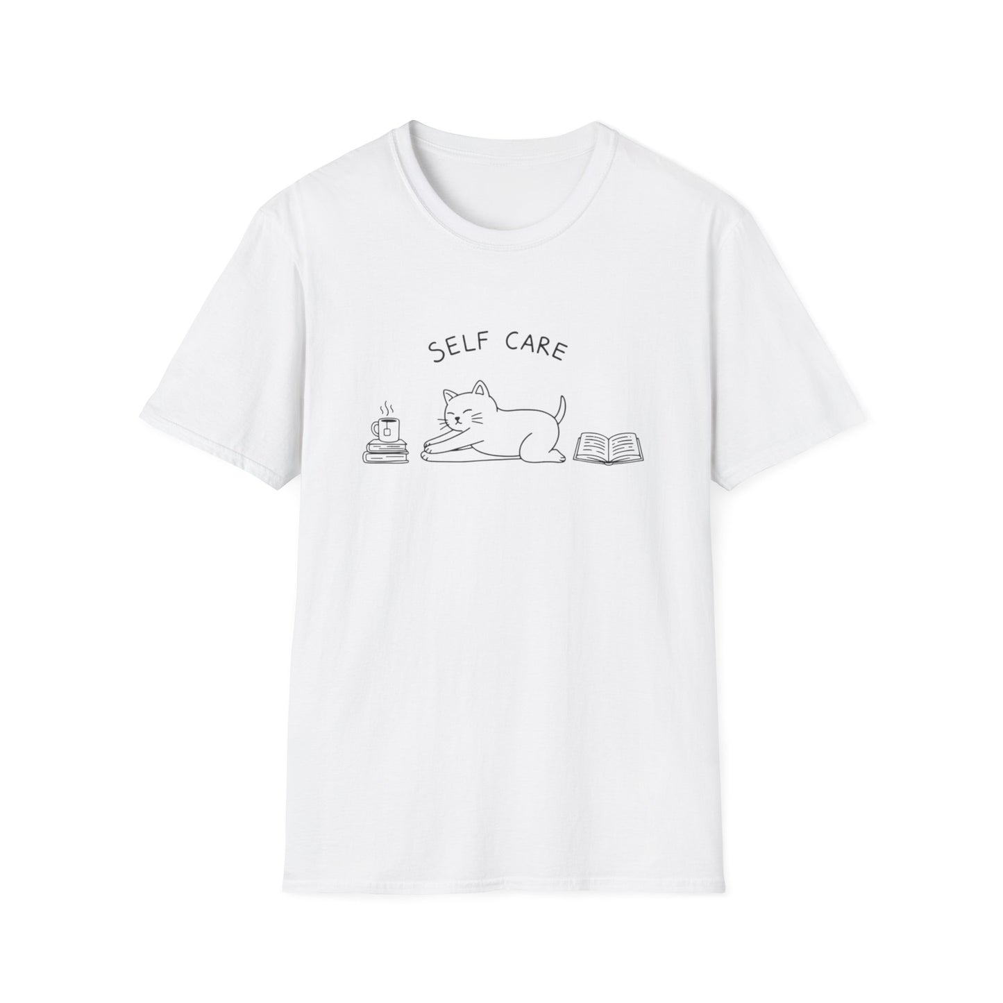 Self Care Kitty T-Shirt