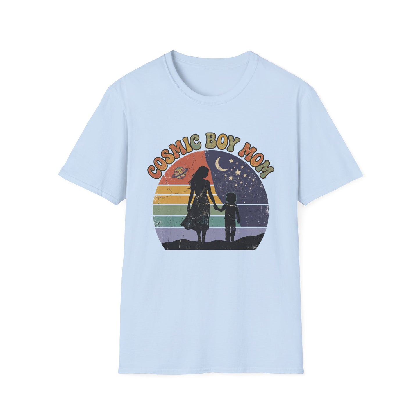 Cosmic Boy Mom T-Shirt