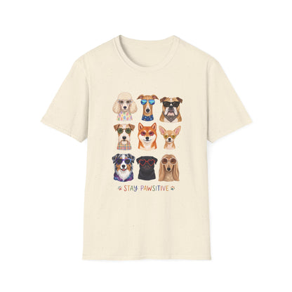 Stay Pawsitive T-Shirt