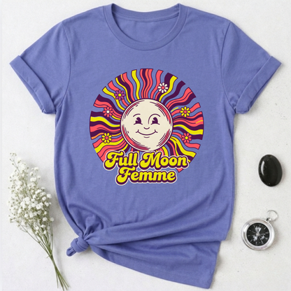 Full Moon Femme T-Shirt