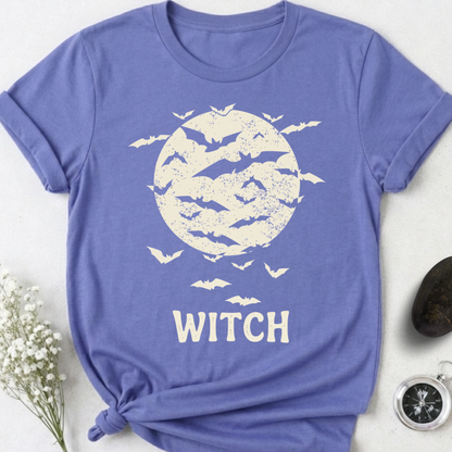 Witchy Bat Moon T-Shirt