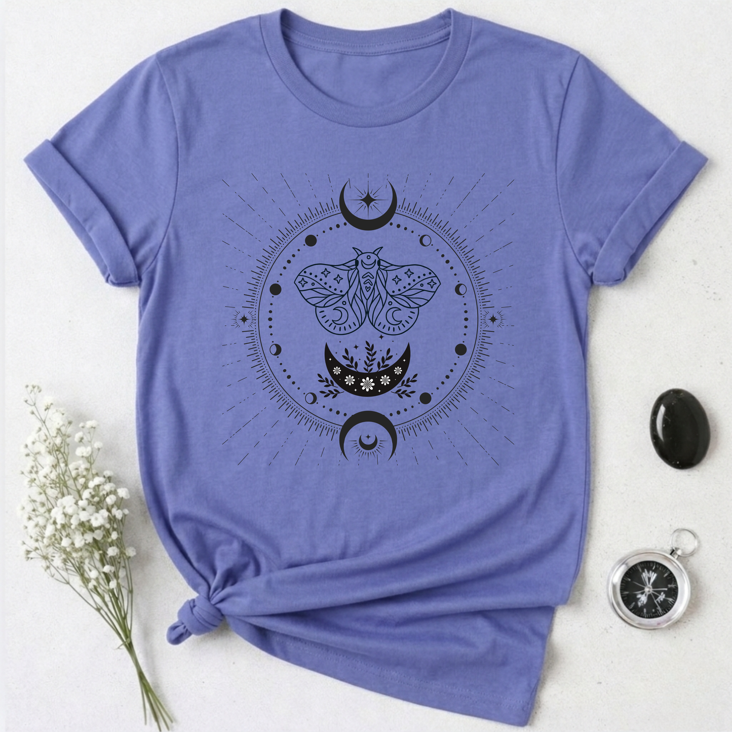 Mystic Moth Moon T-Shirt