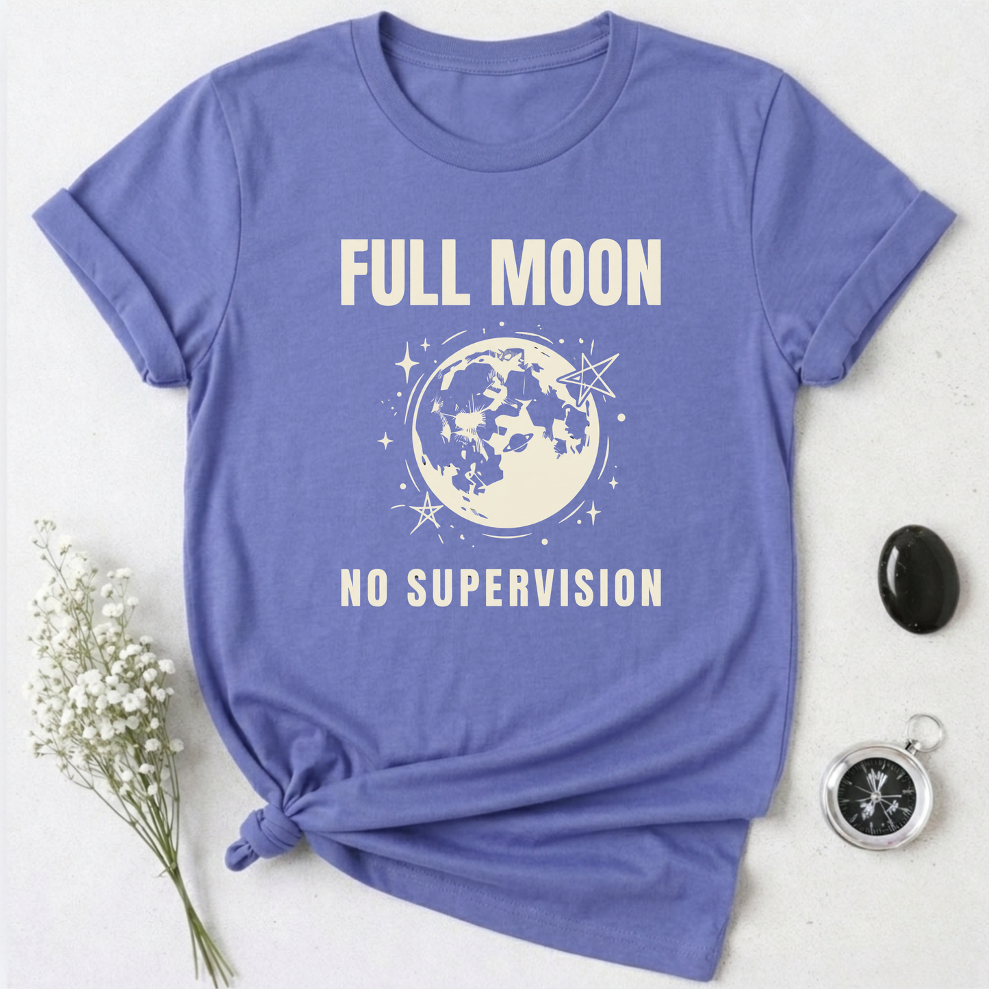 Full Moon, No Supervision T-Shirt