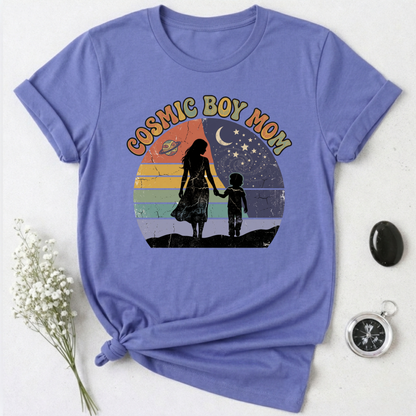 Cosmic Boy Mom T-Shirt