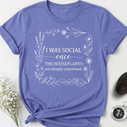 I Was Social Once T-Shirt