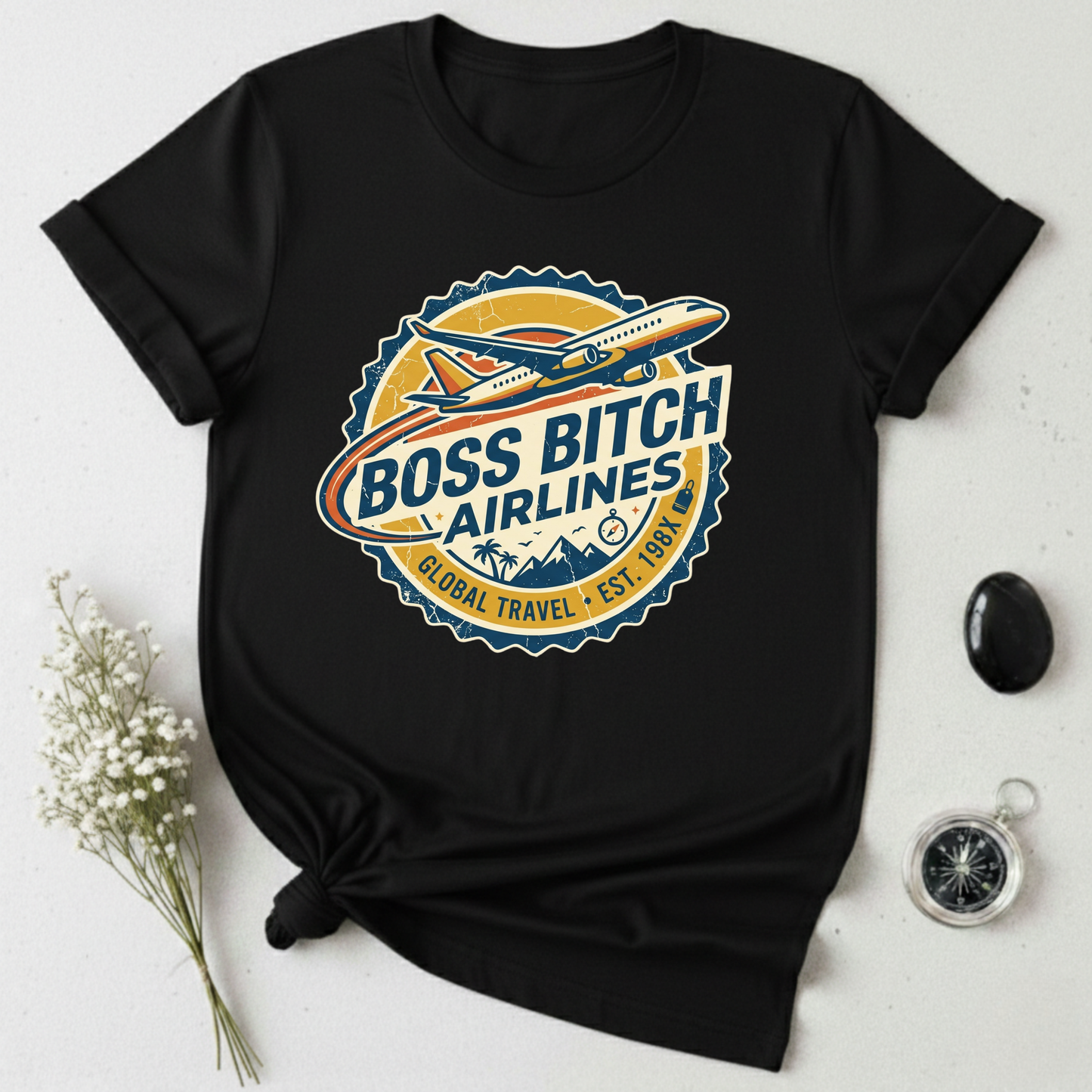 Boss Bitch Airlines T-Shirt