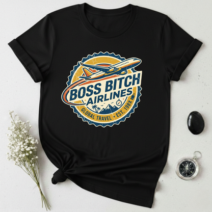 Boss Bitch Airlines T-Shirt