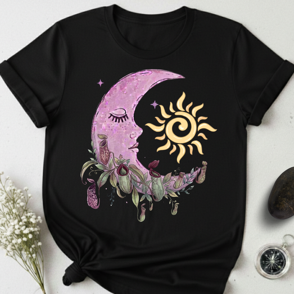 Dreaming Botanical Moon T-Shirt