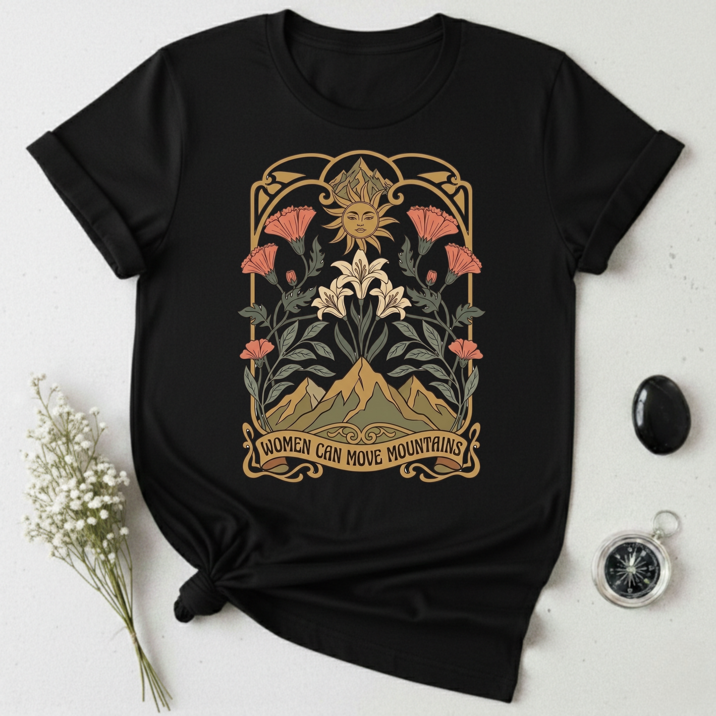 Women Can Move Mountains T-Shirt
