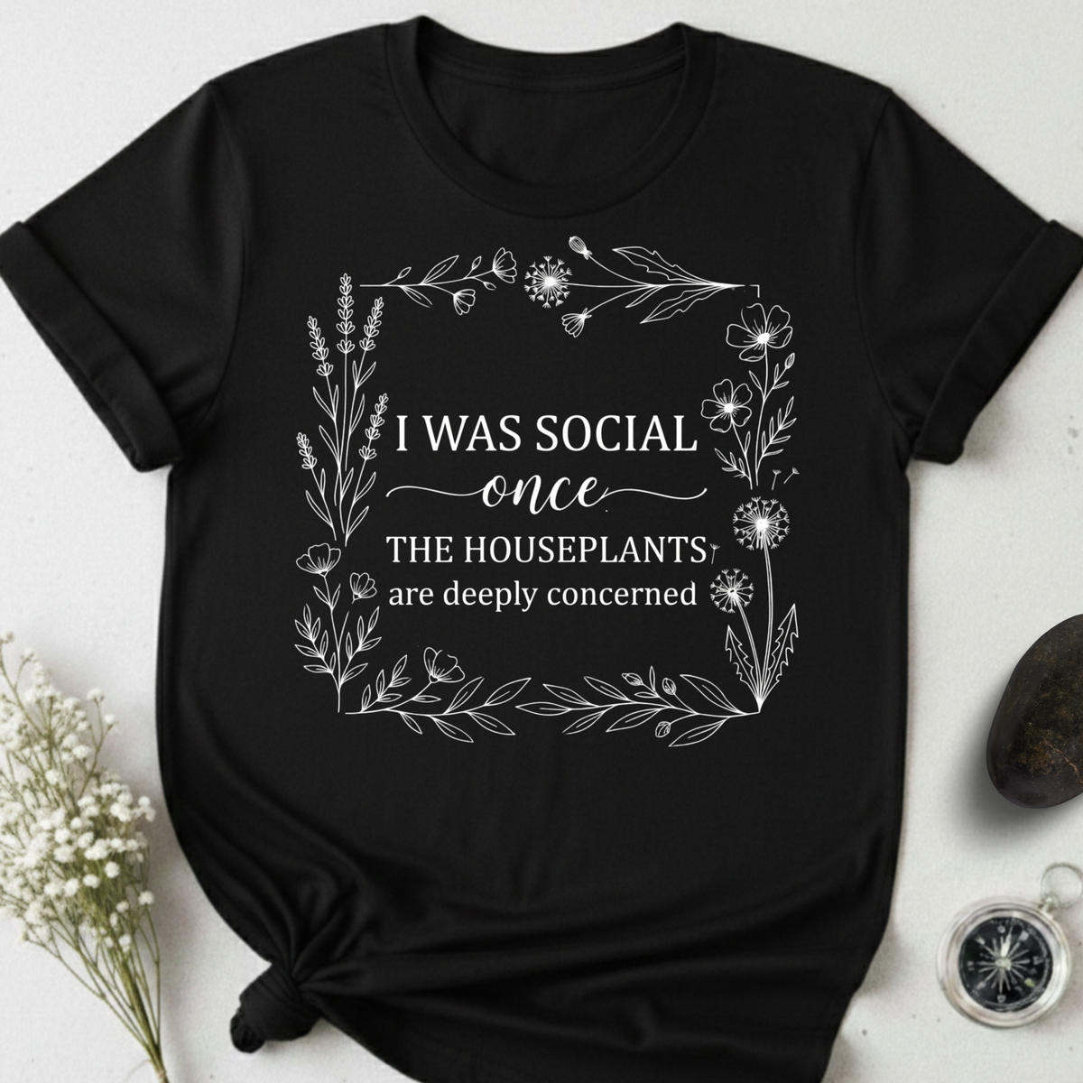 I Was Social Once T-Shirt