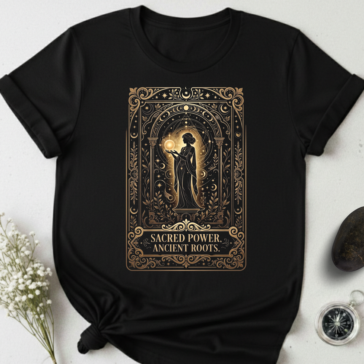 Sacred Power. Ancient Roots T-Shirt