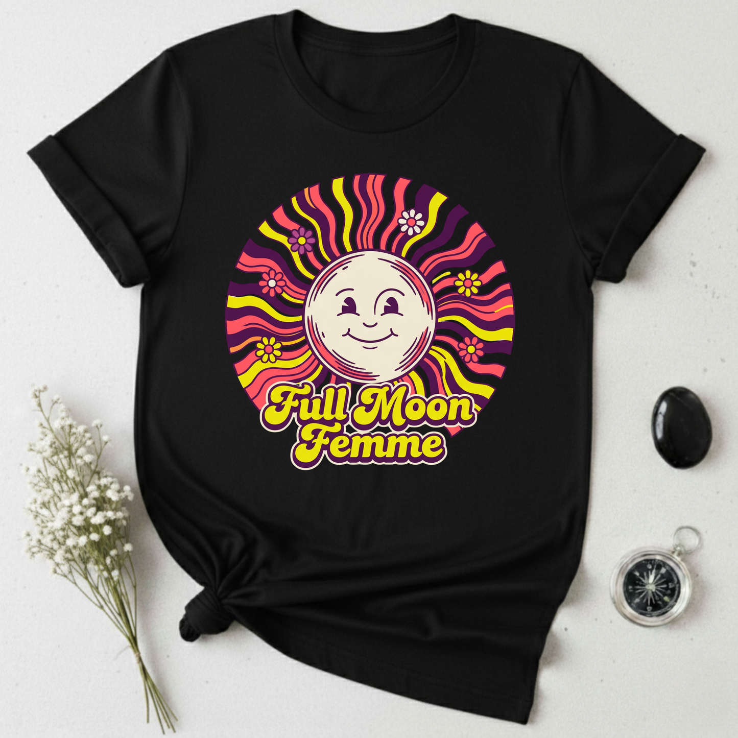 Full Moon Femme T-Shirt