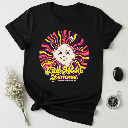 Full Moon Femme T-Shirt