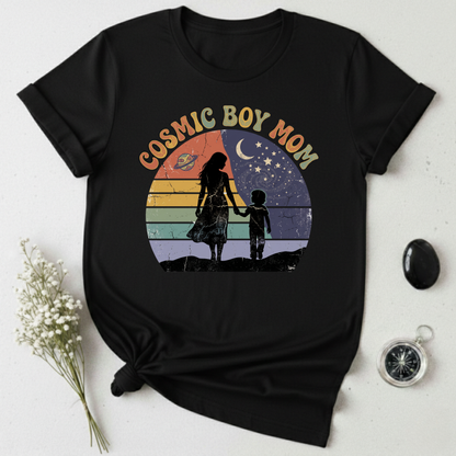 Cosmic Boy Mom T-Shirt