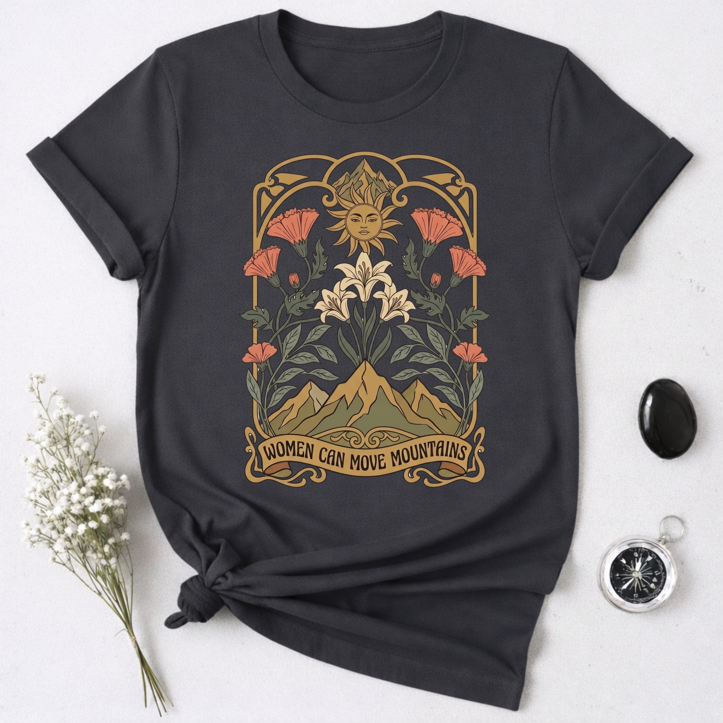 Women Can Move Mountains T-Shirt