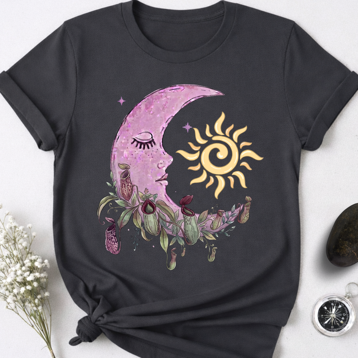 Dreaming Botanical Moon T-Shirt