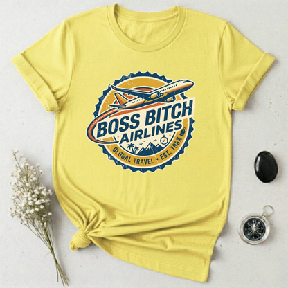 Boss Bitch Airlines T-Shirt