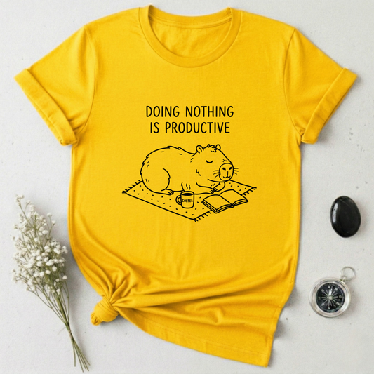 Doing Nothing is Productive T-Shirt