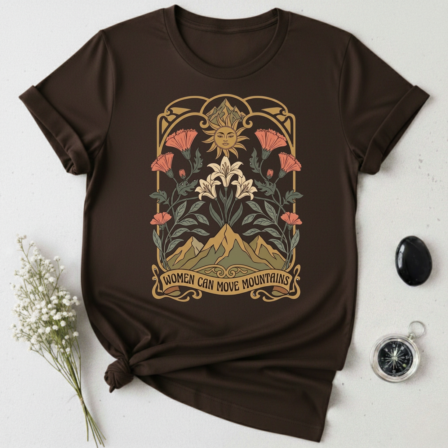 Women Can Move Mountains T-Shirt