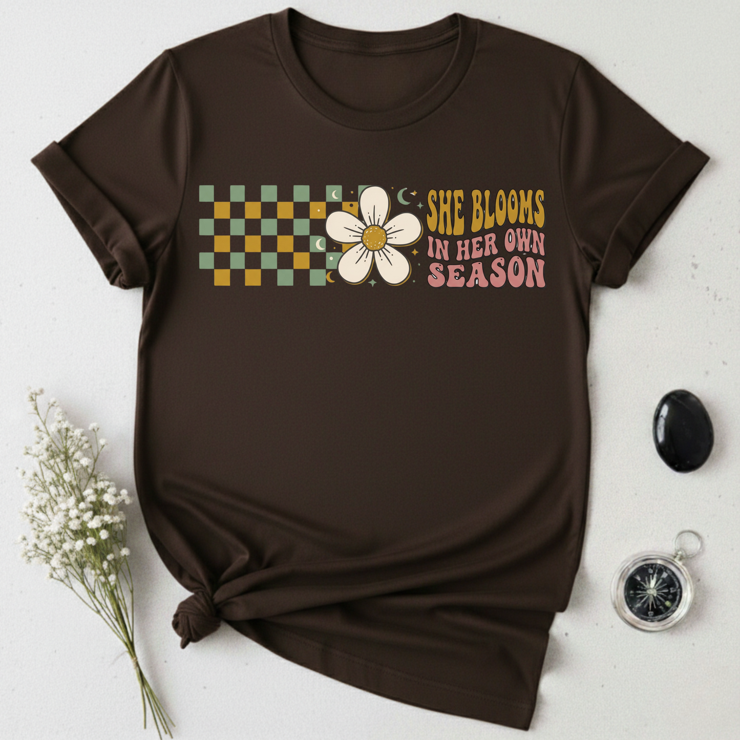 She Blooms In Her Own Season T-Shirt