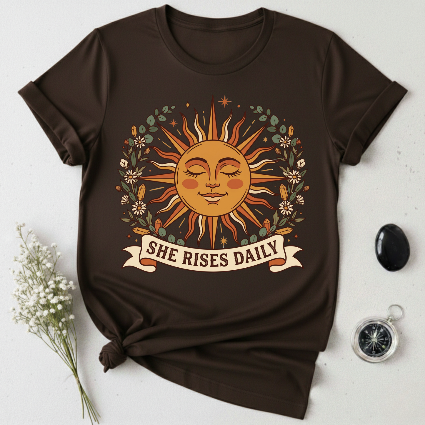 She Rises Daily T-Shirt