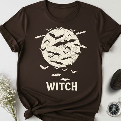 Witchy Bat Moon T-Shirt