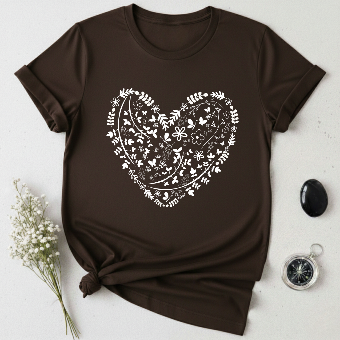 Flower Heart T-Shirt
